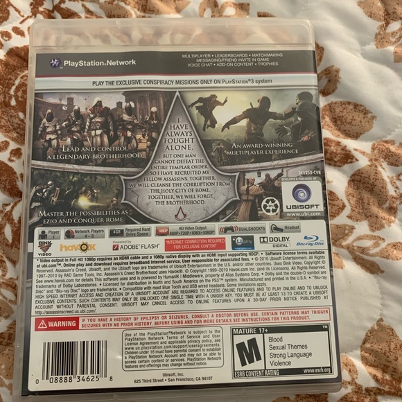 PS3 Assassins creed brotherhood video - Picture 2 of 4